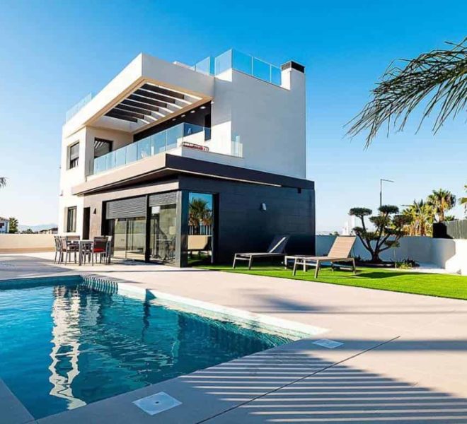 Maison neuve à vendre dans le Golf La Finca à Algorfa en Espagne
