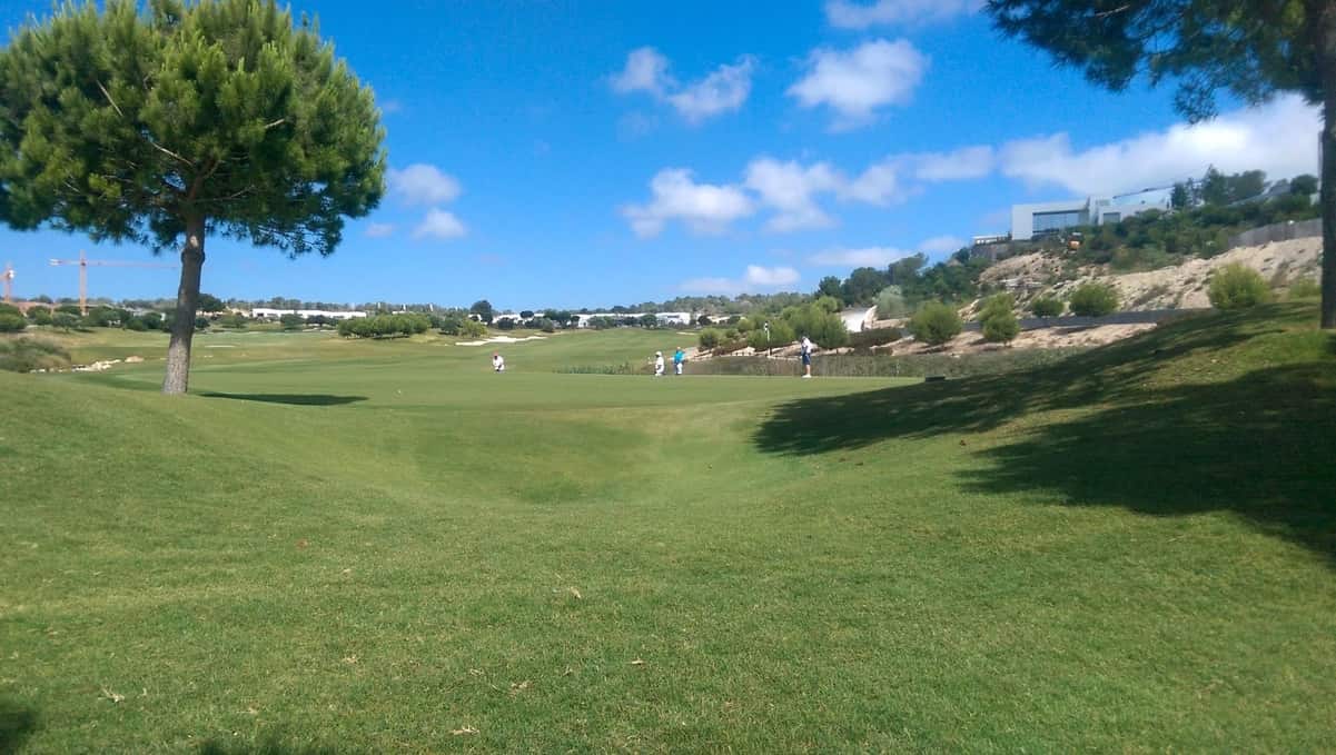 Golf Las Colinas, Trou 3 de derrière du green