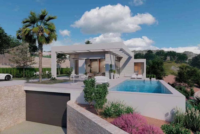 Villa de un niveau située au sein du Golf Las Colinas, Costa Blanca