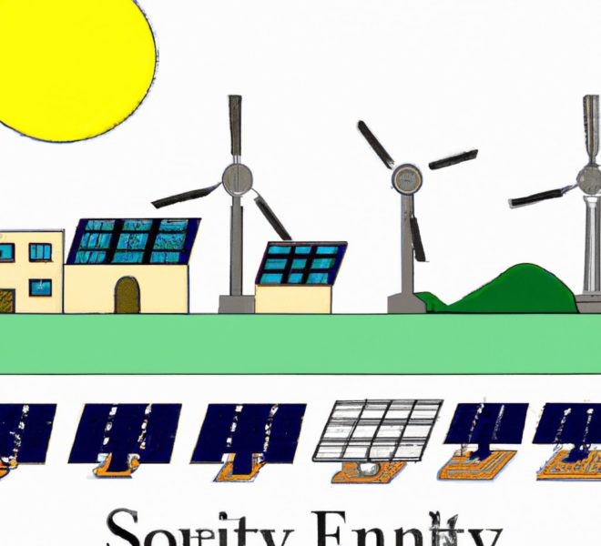 Illustration de l'énergie verte en lien avec des maisons en Espagne