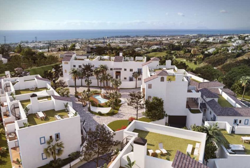 Programme neuf de d'appartements à Benahavis en Espagne