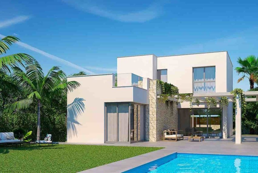 Villa moderne et élégante avec piscine, au golf Lo Romero, Pilar de la Horadada